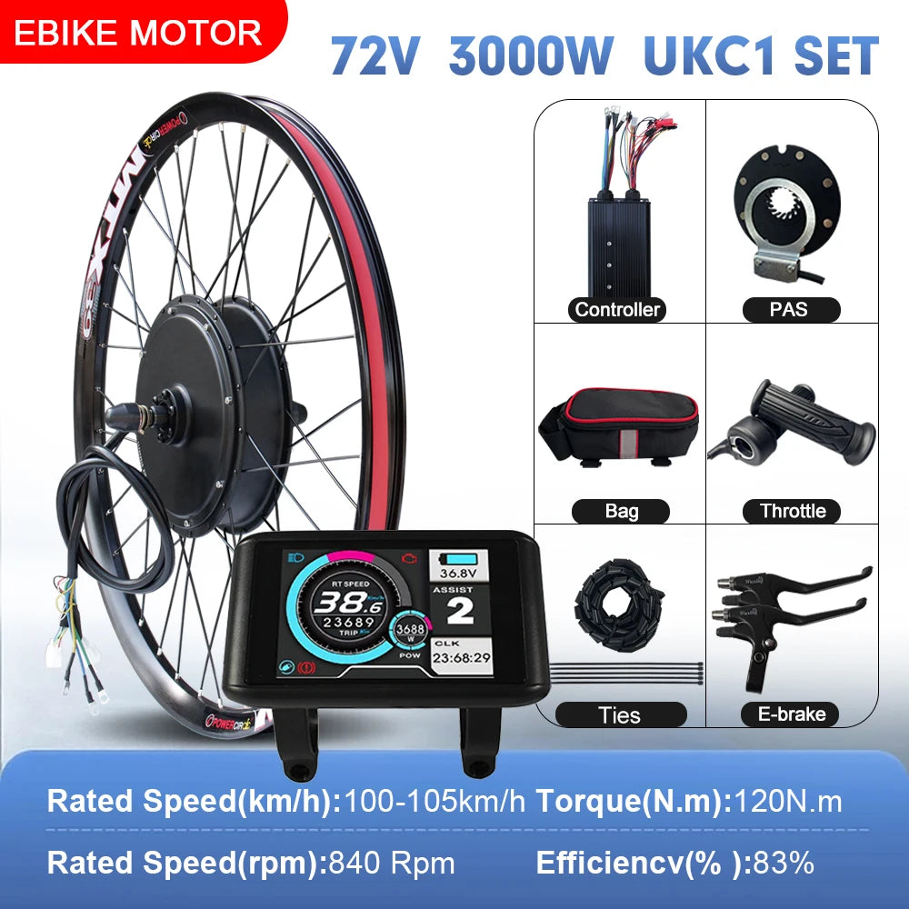 Ebuildsmcr™ MTX 3000w conversion kit (UKC1,S966)