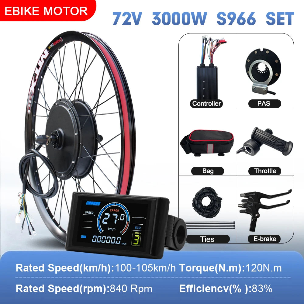 Ebuildsmcr™ MTX 3000w conversion kit (UKC1,S966)