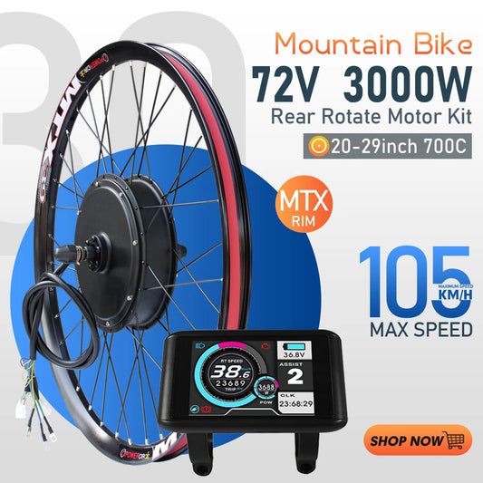 Ebuildsmcr™ MTX 3000w conversion kit (UKC1,S966)